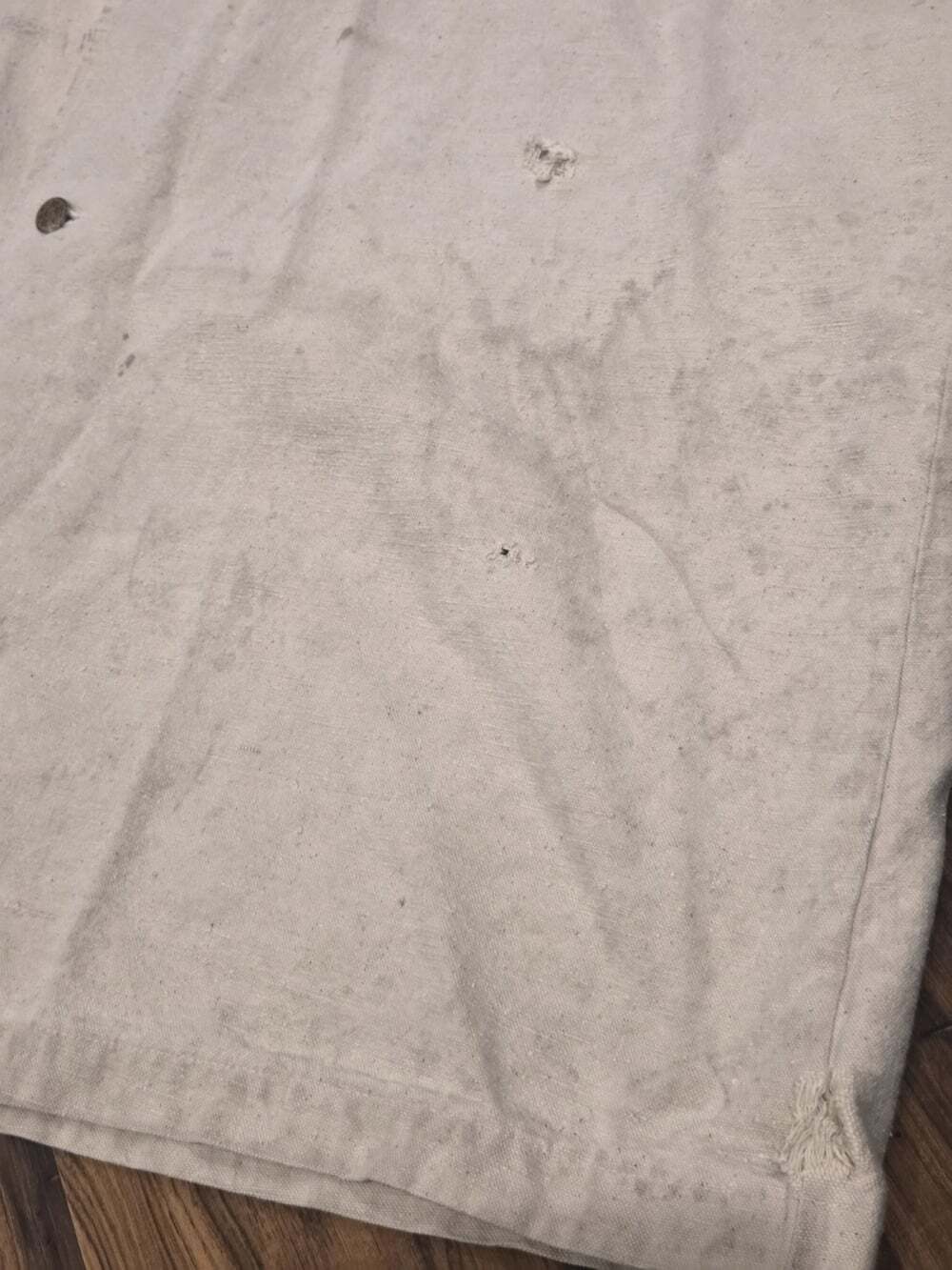 Vtg Broken Spear Cattle Co. Long Ranch Coat Men’s L Duster Trench Workwear - Picture 13 of 16